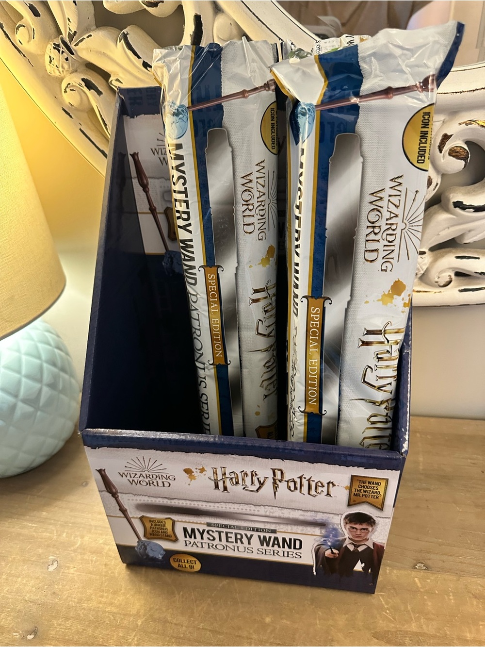 New Harry Potter Patronus Mystery Wands Opened